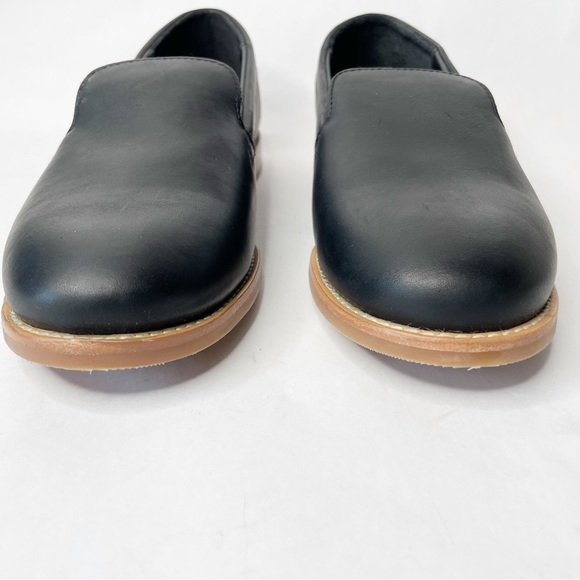 NWOB Portland Leather Patina Black Leather Rounded Leather Loafer Size 9.5 - Picture 3 of 9